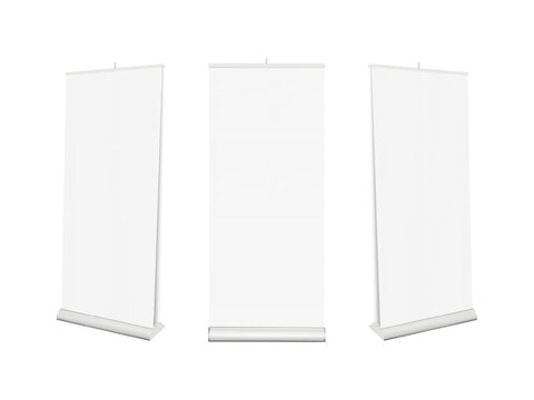 Roll-up Publicitaire Aluminium – Kakémono Rétractable Impression HD 85x200 cm | SignalPro